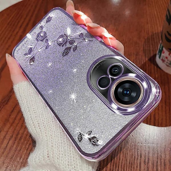 Blomster TPU Fleksibelt Gradient Telefoncover til Huawei nova 13