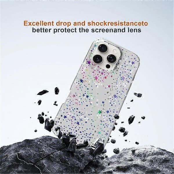För iPhone 16 Pro Mobilskal IMD Mönstertryck PC TPU Mobiltelefonskydd