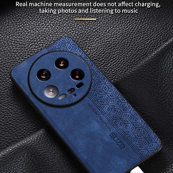 Skal för Xiaomi 14 Ultra Mönstrat Läder + TPU Fallskydd Mobilskal