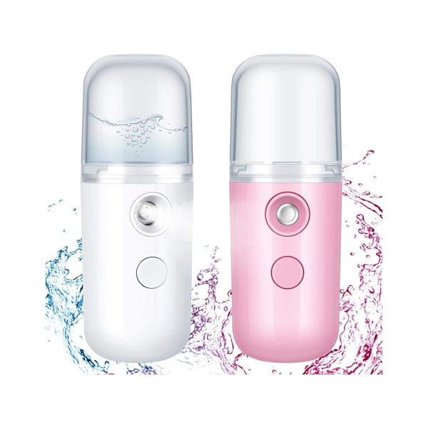 Förpackning Nano Ansiktsspray 30ml Mini Portabel Ansiktsfuktare USB Uppladdningsbar Handhållen Hudvårdsmaskin för H YEMAESRE