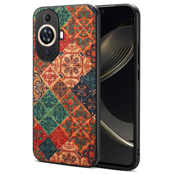 Blommig Stötsäkert Skal för Huawei nova 11