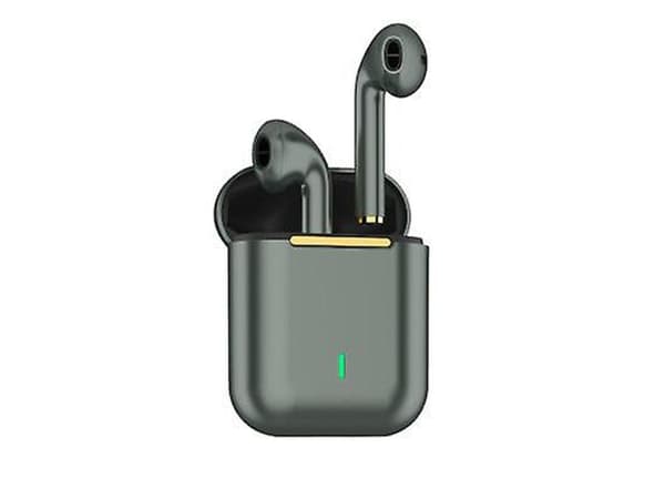 In-Ear Hörlurar Snabbladdning Bluetooth Grön