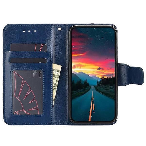 Plånboksfodral i läder för Huawei nova 12i 4G