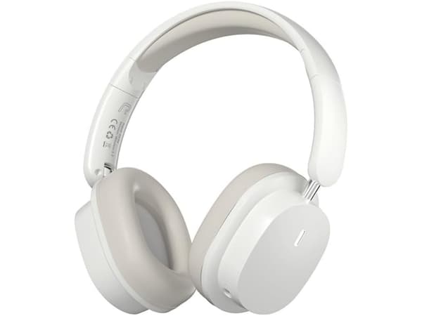 Trådlösa Stereo Hifi Bluetooth Hörlurar med Brusreducering Vit