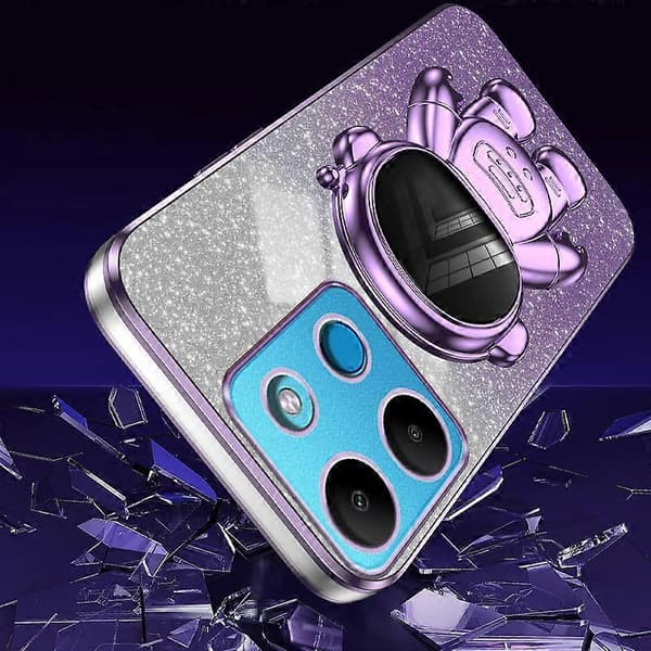Støtsikkert PC+TPU stativdeksel for Transsion Infinix Smart 7 4G/Tecno Spark Go 2023 4G