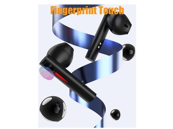In-Ear Hörlurar Utan Bluetooth Svart