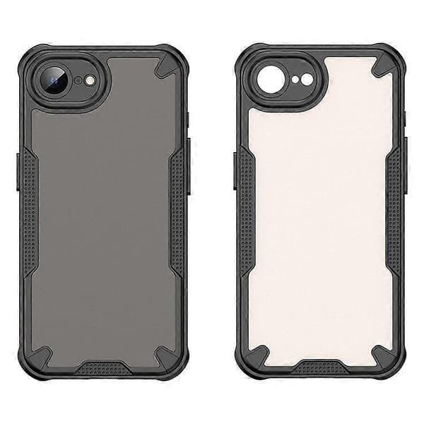 Mat Hybrid Cover til iPhone SE (2025) - Telefon Bagside Cover