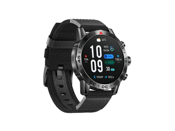 I81 Smartwatch med bevægelsesdetektering, sort