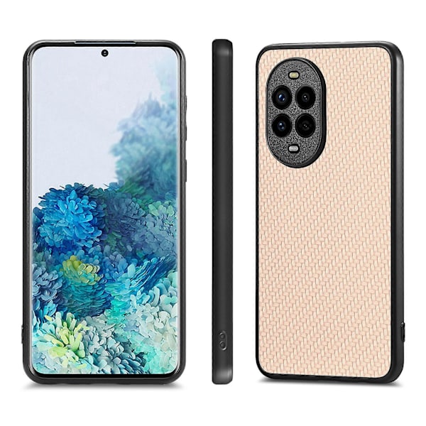 Skal för Huawei nova 13 Pro 5G, kolfibertextur PU+PC+TPU, baksida
