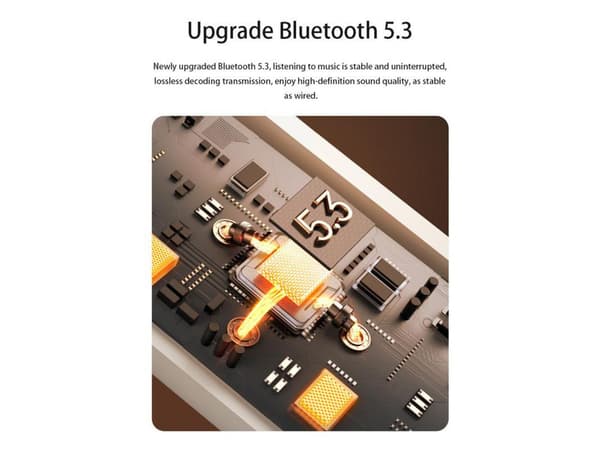 Smarta brusreducerande hörlurar Timmar Bluetooth brusreducering Lila
