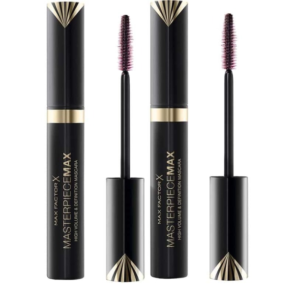 2-pack Max Factor Masterpiece Max Mascara 7,2ml Black
