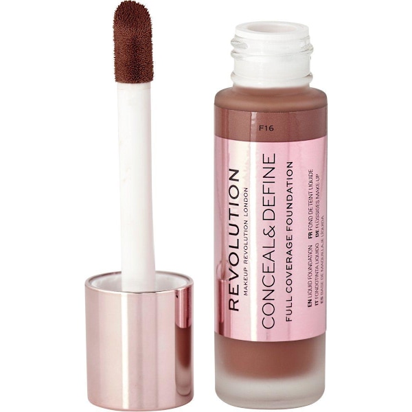 Makeup Revolution Conceal & Define Foundation F16 Transparent