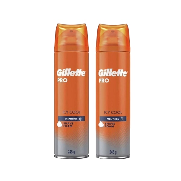 Gillette Pro Icy Cool Shave Foam Duo 2x250ml