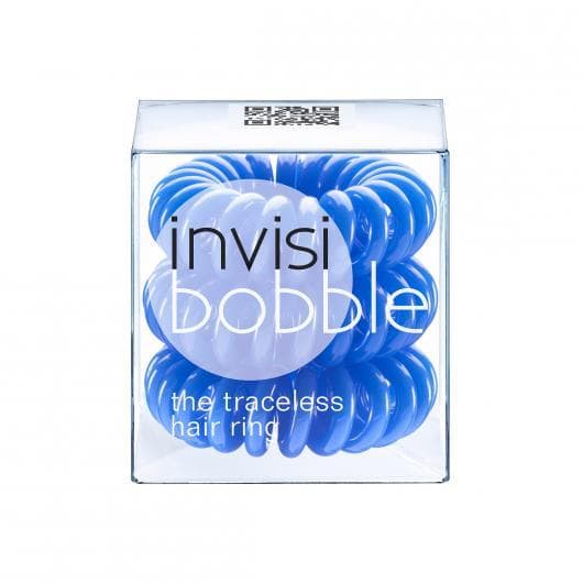 Invisibobble Navy Blue 3-pack Transparent