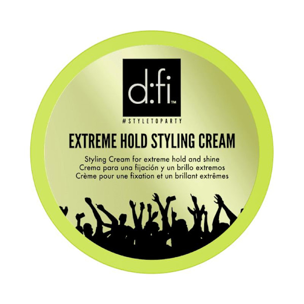 D:fi Extreme Hold Styling Cream 75g Transparent