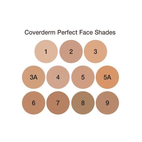 Coverderm Perfect Face Cover 24-Hour Lasting 30ml # 7 Transparent