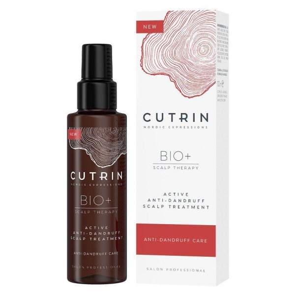 Cutrin BIO+ - Aktiivinen hilsettä estävä päänahan hoitoaine 100 ml Transparent