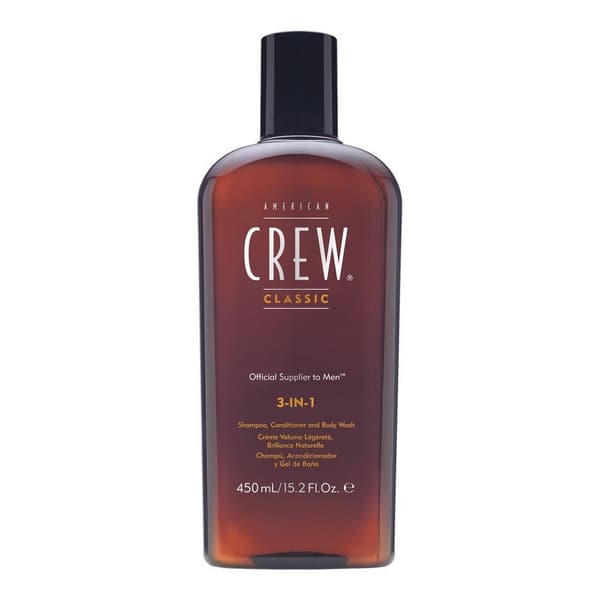 American Crew 3-in-1 450ml Transparent