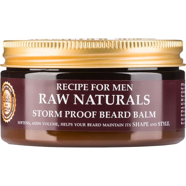 Raw Naturals Storm Proof Beard Balm 100ml Transparent
