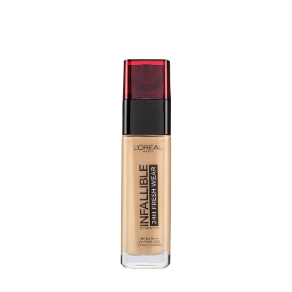 L'Oreal Infallible 24H Freshwear Foundation 15 posliini 30ml Transparent