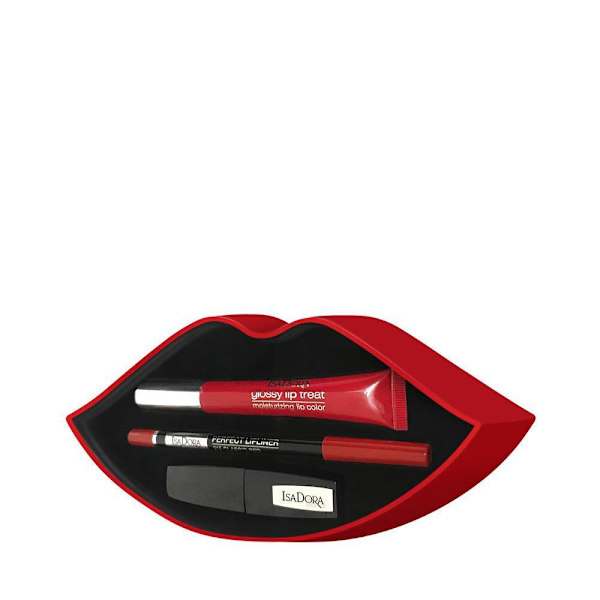 IsaDora Perfect Lip Kit Classic Red Transparent