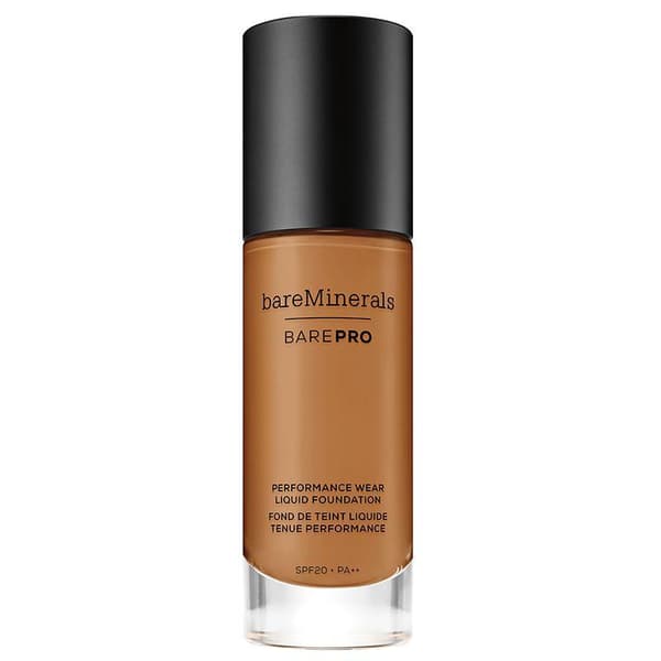 bareMinerals BAREPRO Performance Wear Liquid Foundation SPF 20 Walnut 23 Transparent