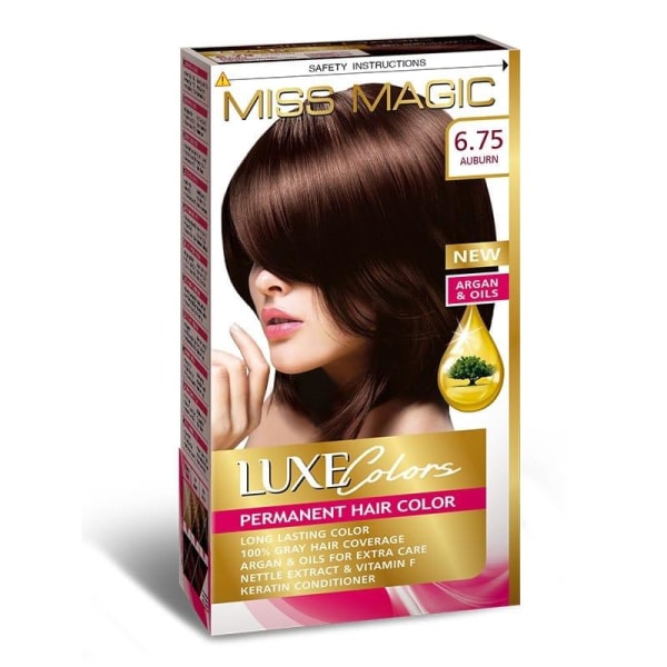 Miss Magic Hair Color Auburn 6,75 Transparent