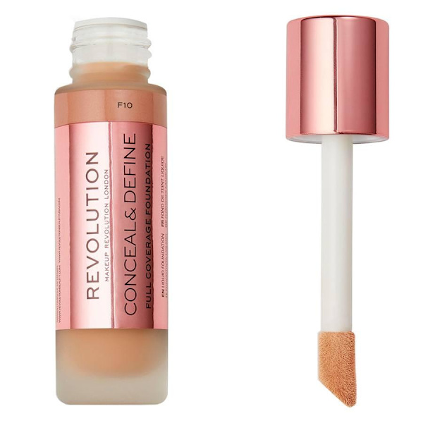 Makeup Revolution Conceal & Define Foundation F10 Transparent