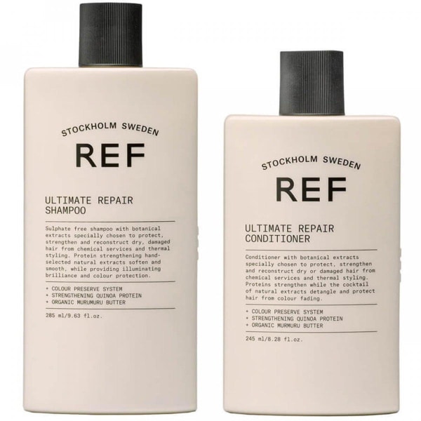 REF.BOX Ultimate Repair Shampoo 285ml +  Conditioner 245ml + Fib Transparent