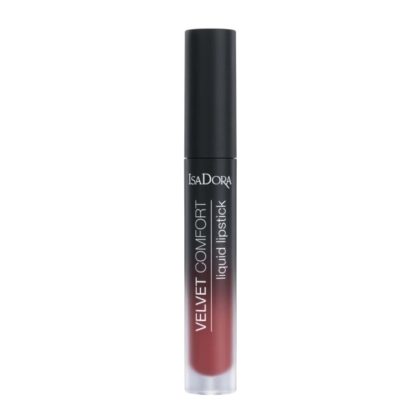 Isadora Velvet Comfort Liquid Lipstick Deep Rose Transparent