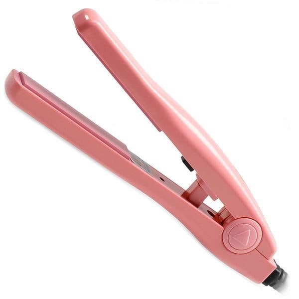 Cera Mini Flat Iron Pink Transparent