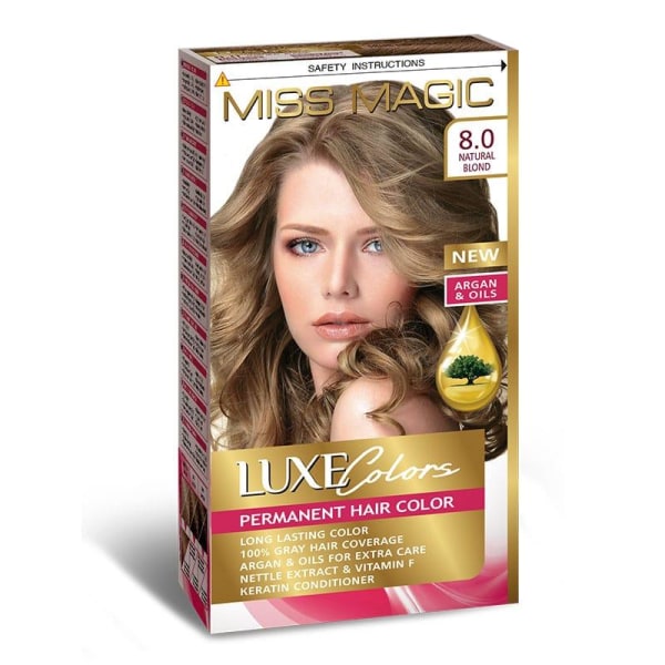 Miss Magic Hair Color Natural Blonde 8.0