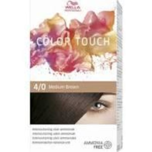 Wella Color Touch 4/0  Medium Brown 130ml Transparent