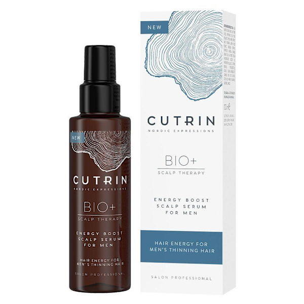 Cutrin BIO+ - Energy Boost Scalp Serum miehille 100 ml Transparent