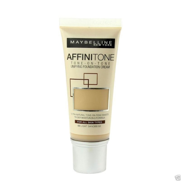 Maybelline Affinitone Tone-On-Tone Foundation Cream 18 Natural R Transparent