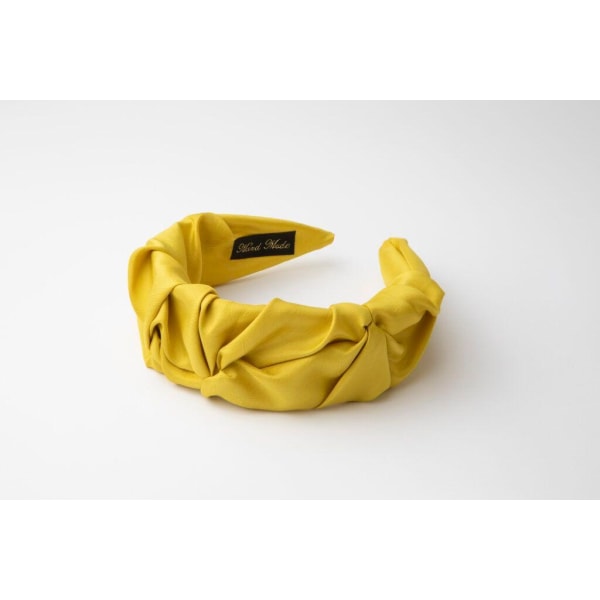 Pieces By Bonbon Else Headband Yellow Transparent
