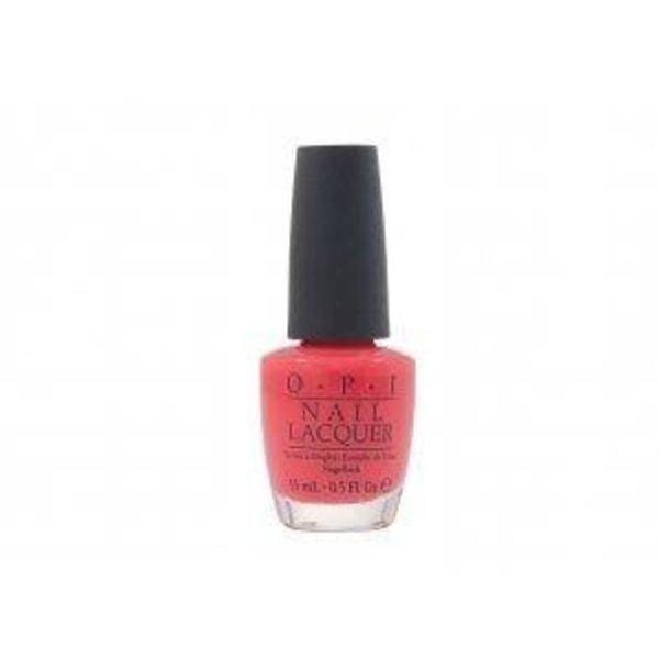 Opi Nail Lacquer - Red Lights Ahead..minne? Transparent