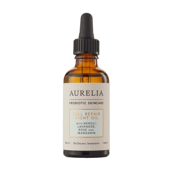 Aurelia Probiotic Skincare Cell Repair Night Oil 50ml Transparent