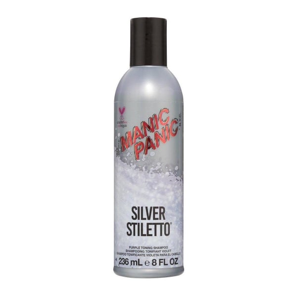 Manic Panic Silver Stiletto Purple Toning Shampoo 236ml