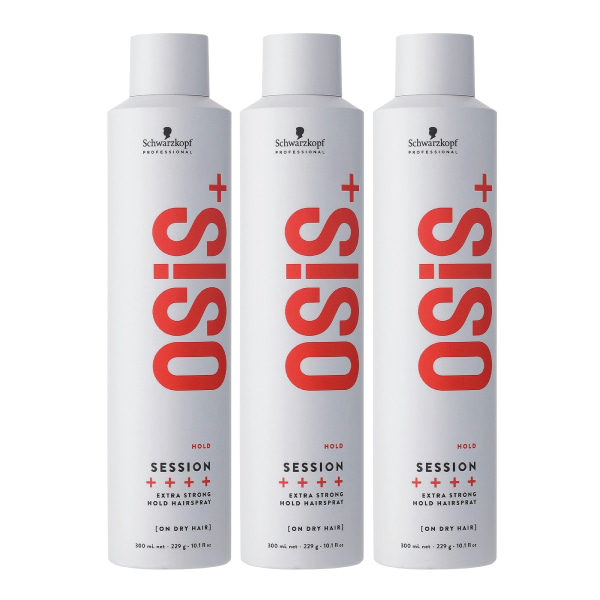 3-pack Schwarzkopf Osis Session 300ml