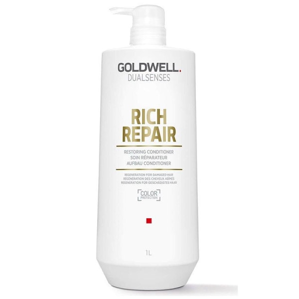 Goldwell Dualsenses Rich Repair Restoring Conditioner 1000ml Transparent
