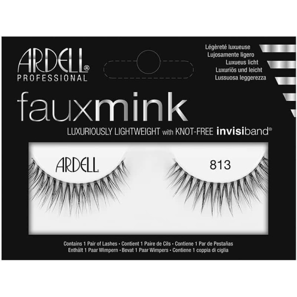 Ardell Faux Mink 813 Strip Lash Transparent