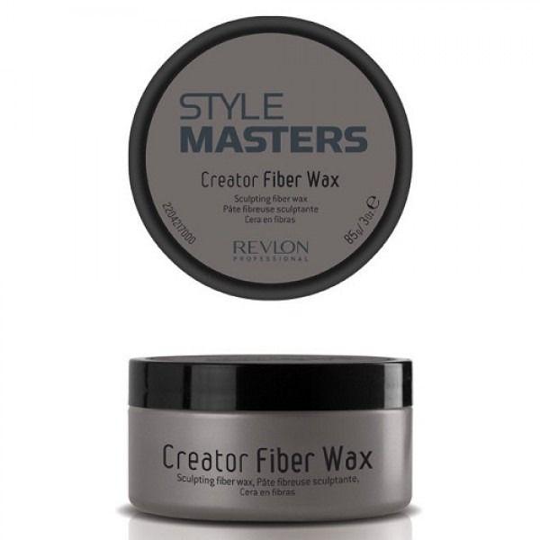 Revlon Style Masters Fiber Wax 85g Transparent