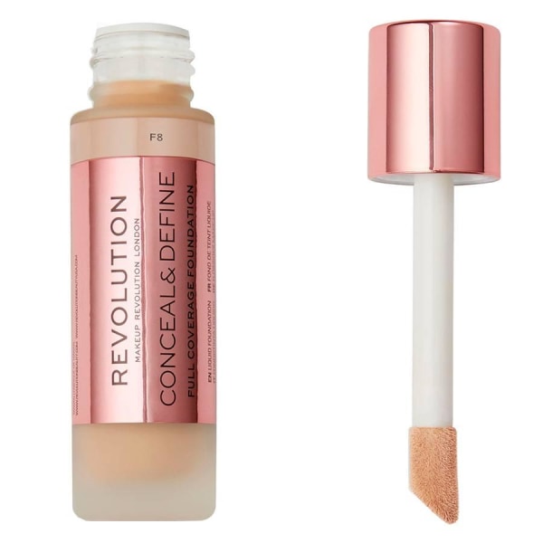 Makeup Revolution Conceal & Define Foundation F8 Transparent