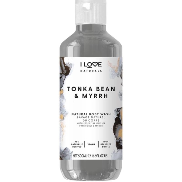 I Love Naturals Tonka Bean & Myrrh Body Wash 500ml