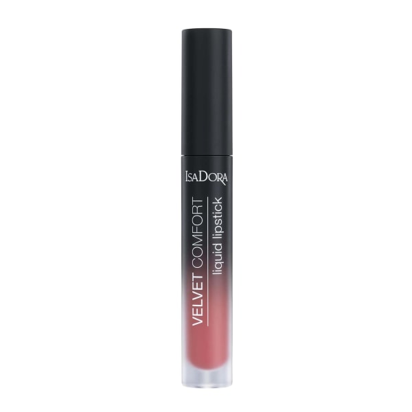 Isadora Velvet Comfort Liquid Lipstick Think Pink Transparent
