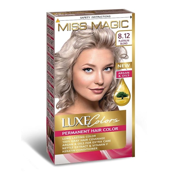 Miss Magic Hårfarve Platinum Blond 8.12