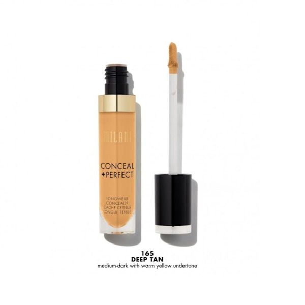 Milani Conceal + Perfect Longwear Concealer Deep Tan Transparent