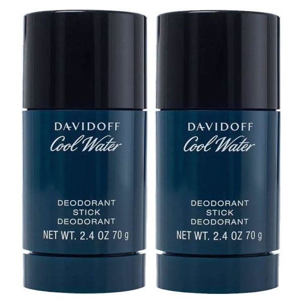 2-Pack Davidoff Cool Water Man Deostick 70ml Transparent