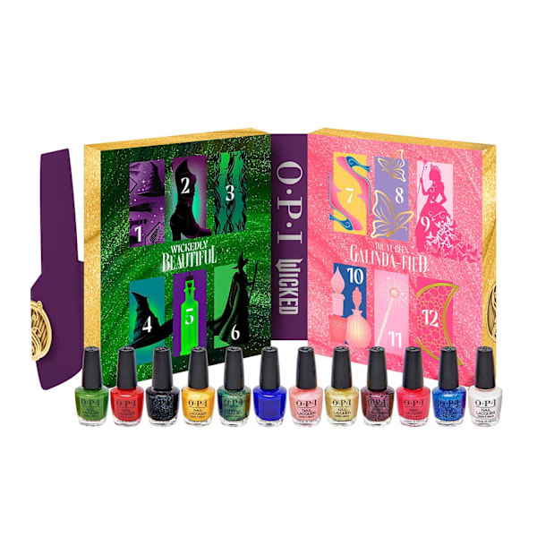 OPI x Wicked Nail Lacquer Holiday Mini Advent Calendar 12 x 3,75ml